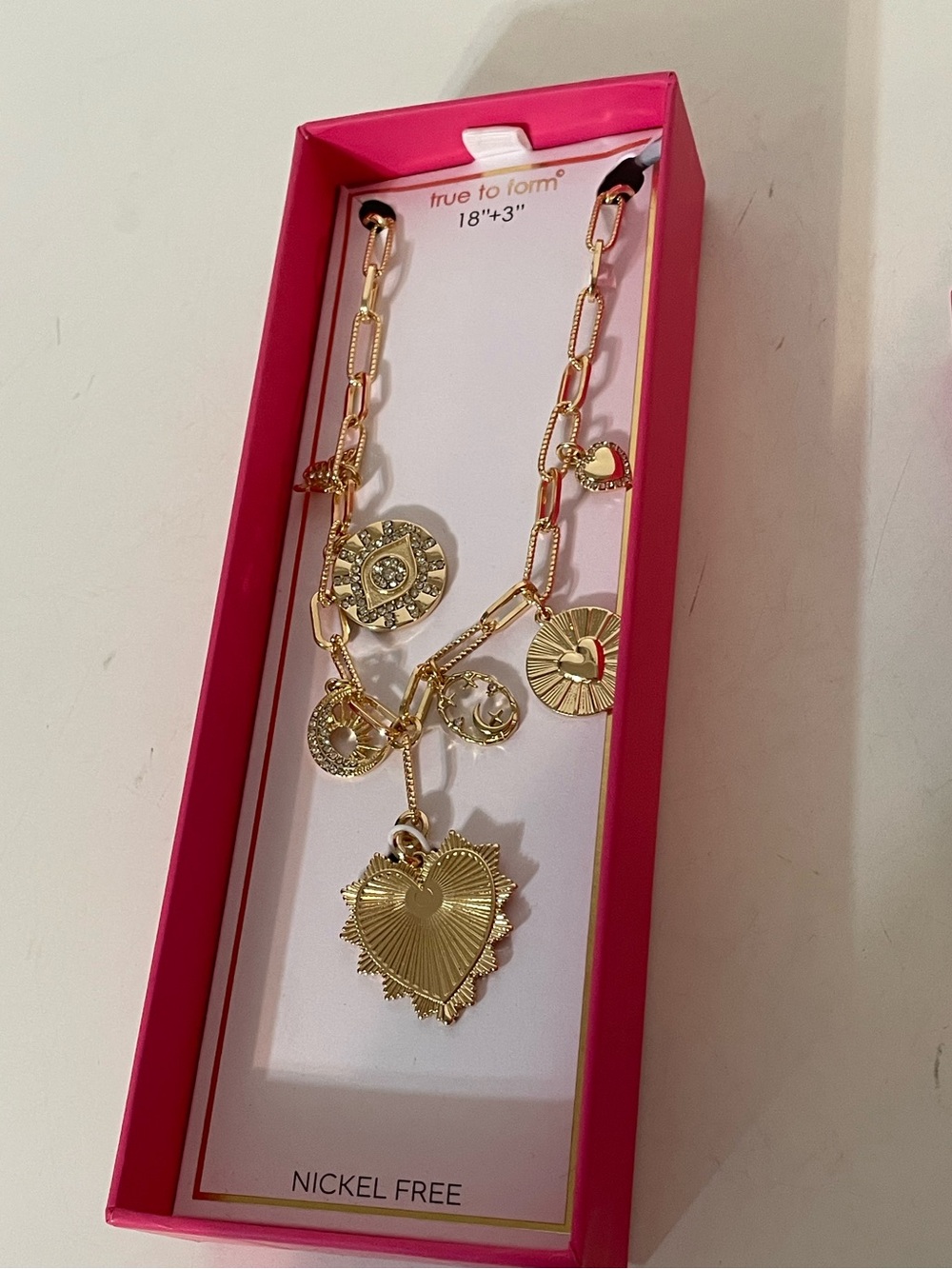 True to Form Necklace NIB